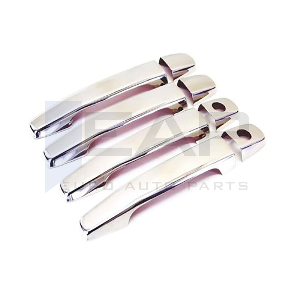 Door Handle Cover (Double Hole) - 4 Doors - Stainless Steel