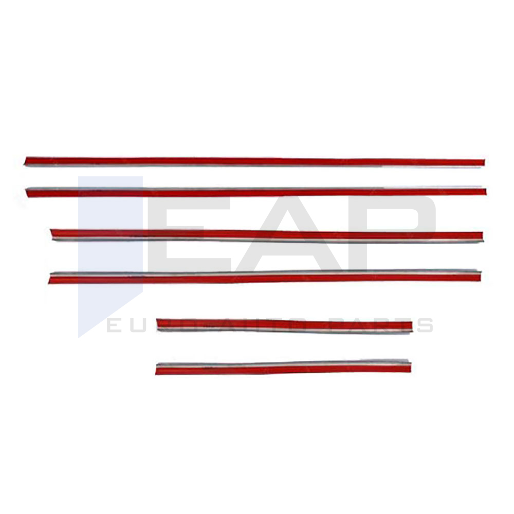 Window Frame Garnish - Sw - 6 Pcs - Stainless Steel