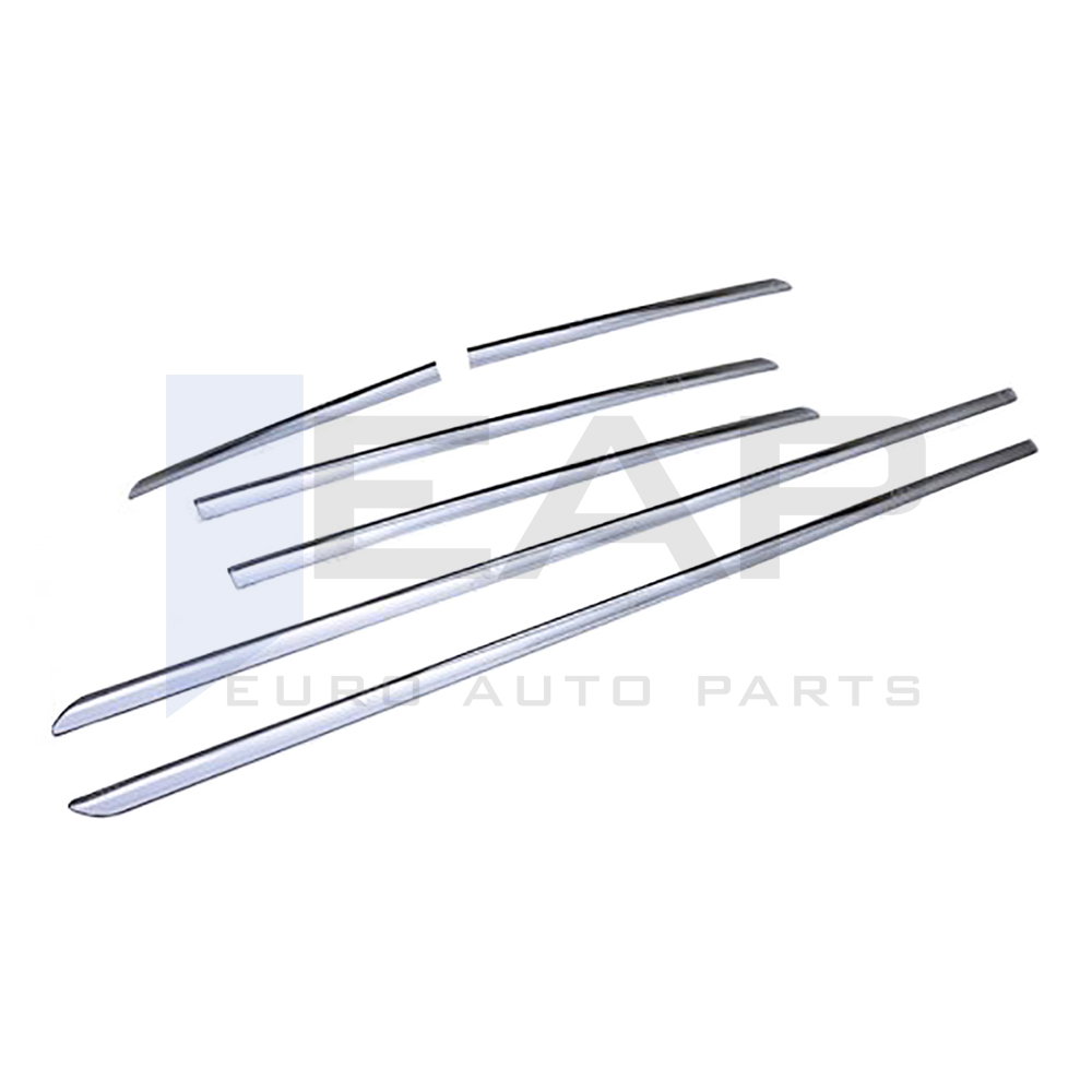Side Door Trim - 4 Pcs - Stainless Steel