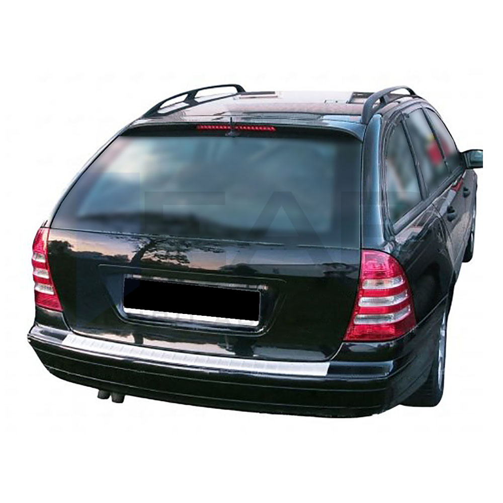 Rear Bumper Protector - Sw - Stainless Steel