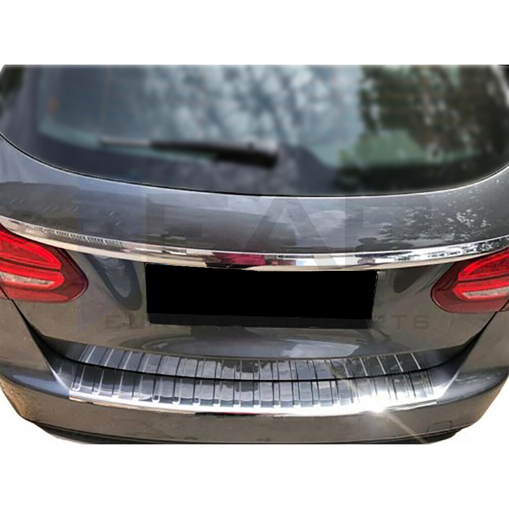 Rear Bumper Protector - Sw - Stainless Steel
