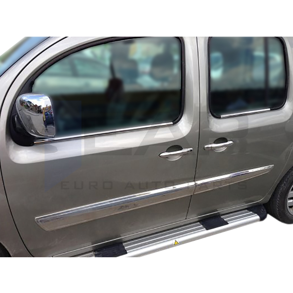 Window Frame Garnish - 4 Pcs - Stainless Steel