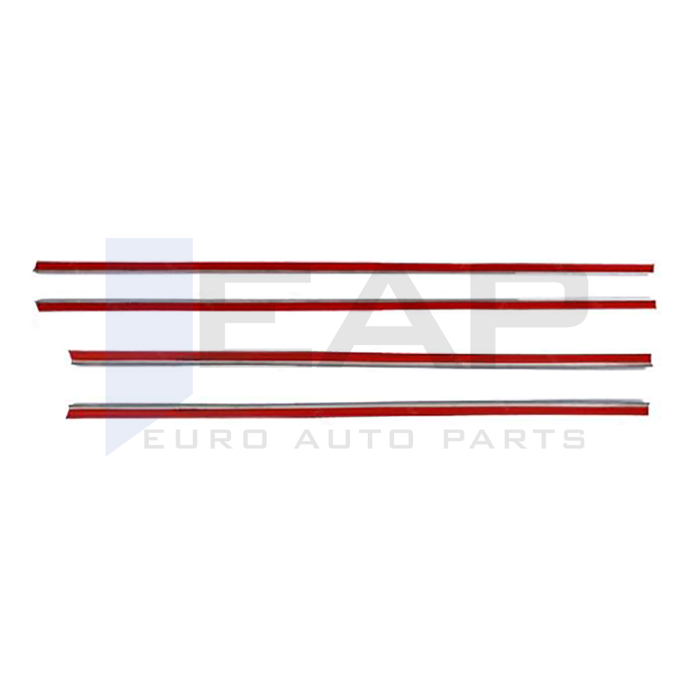 Window Frame Garnish - 4 Pcs - Stainless Steel
