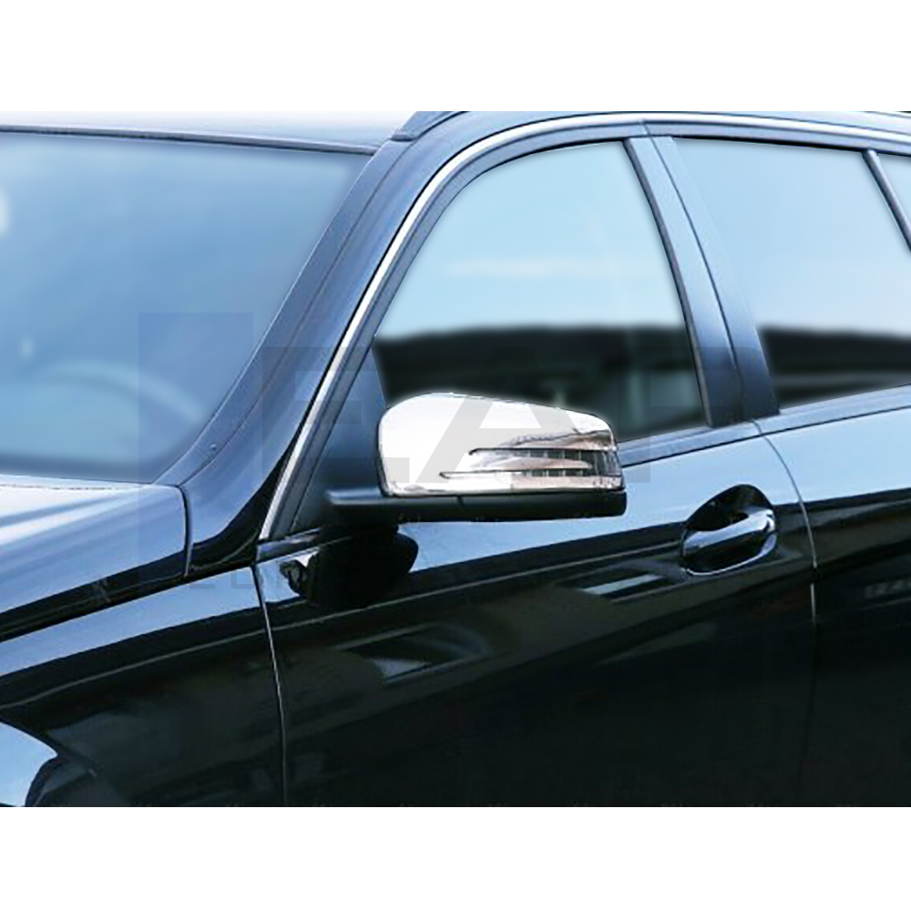 Mirror Cover - 2 Pcs - Stainless Steel