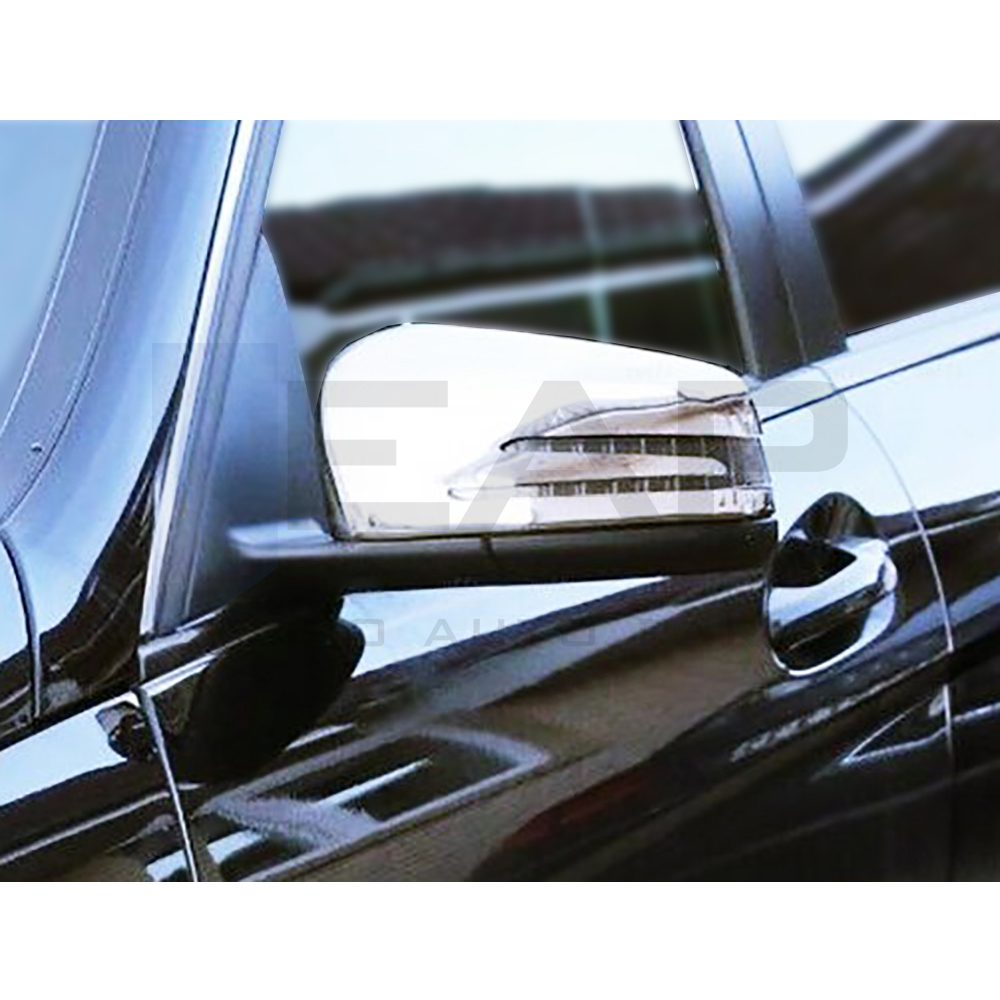 Mirror Cover - 2 Pcs - Stainless Steel