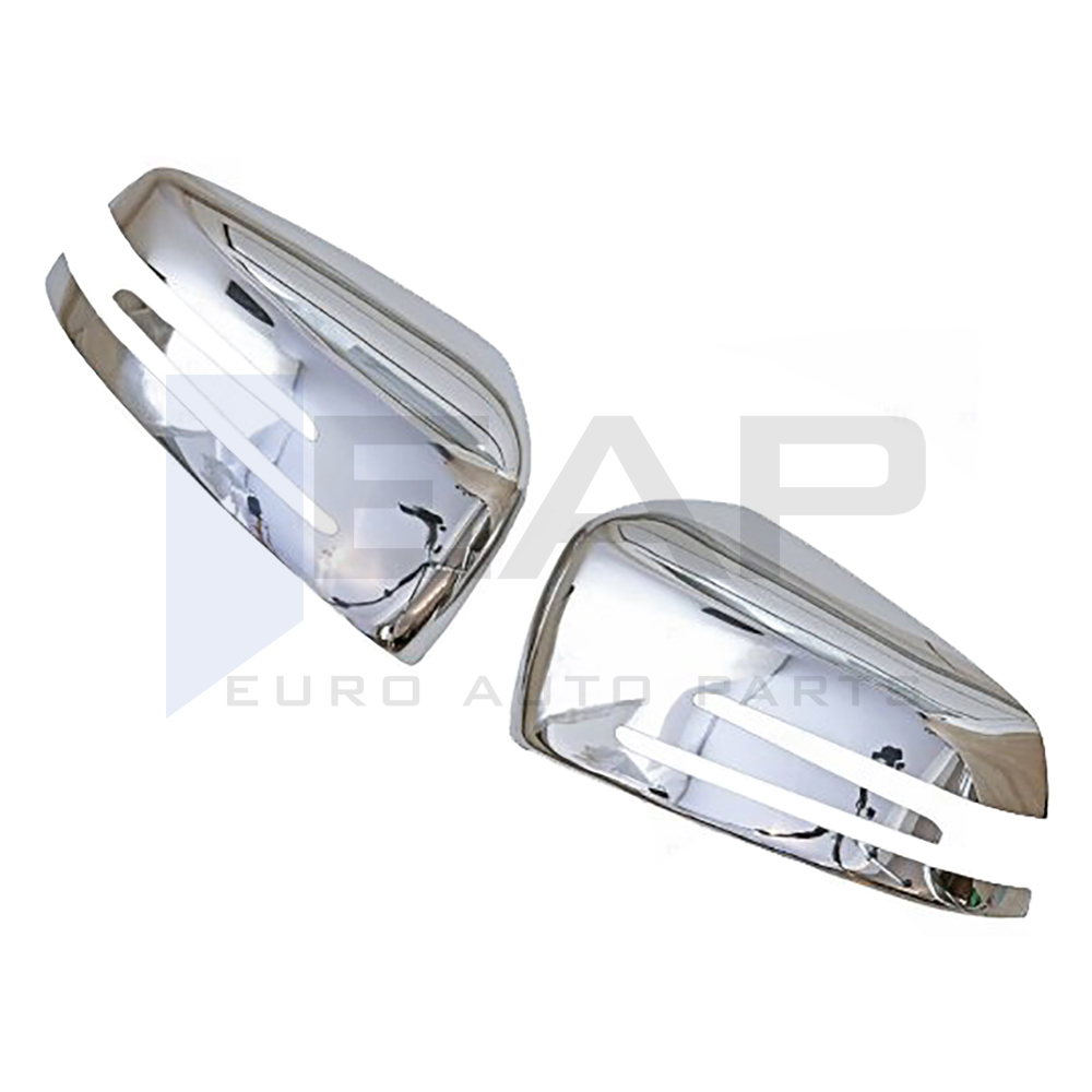 Mirror Cover - 2 Pcs - Stainless Steel