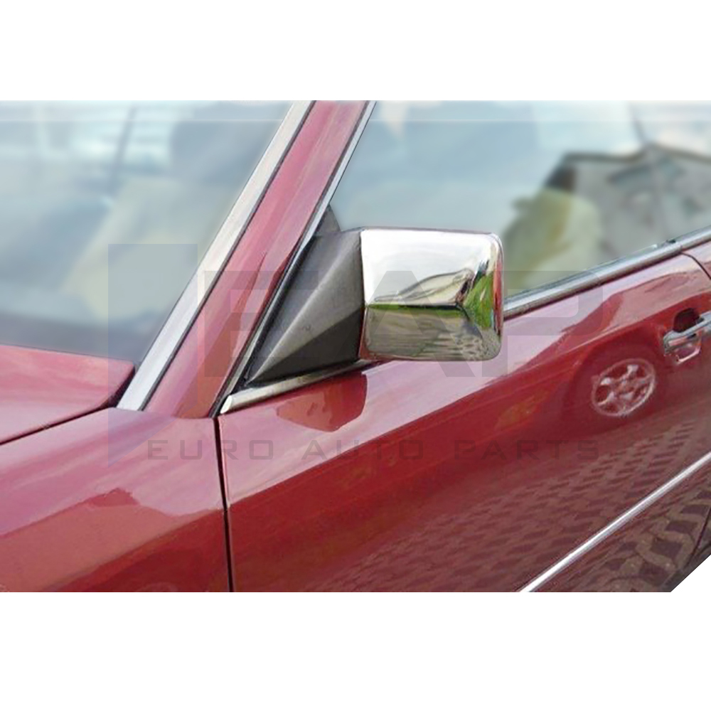 Mirror Cover - 2 Pcs - Stainless Steel