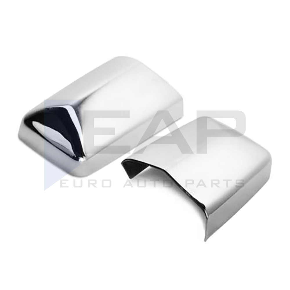 Mirror Cover - 2 Pcs - Stainless Steel