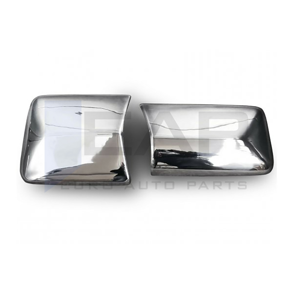 Mirror Cover - 2 Pcs - Stainless Steel