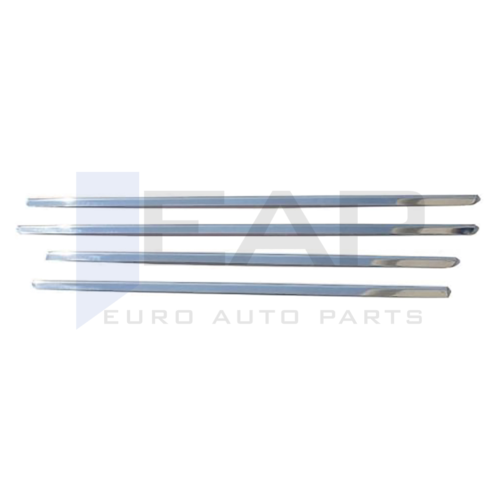 Window Frame Garnish - 4 Pcs - Stainless Steel