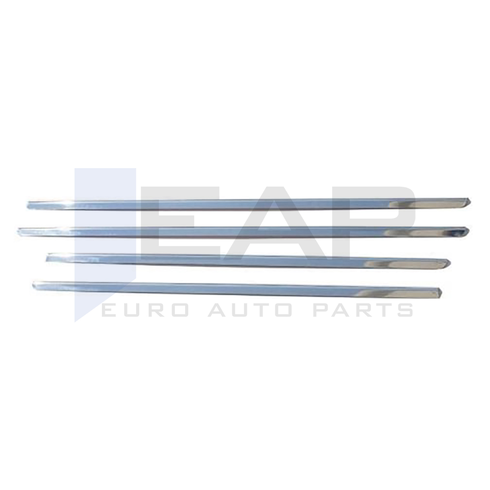 Window Frame Garnish - 4 Pcs - Stainless Steel
