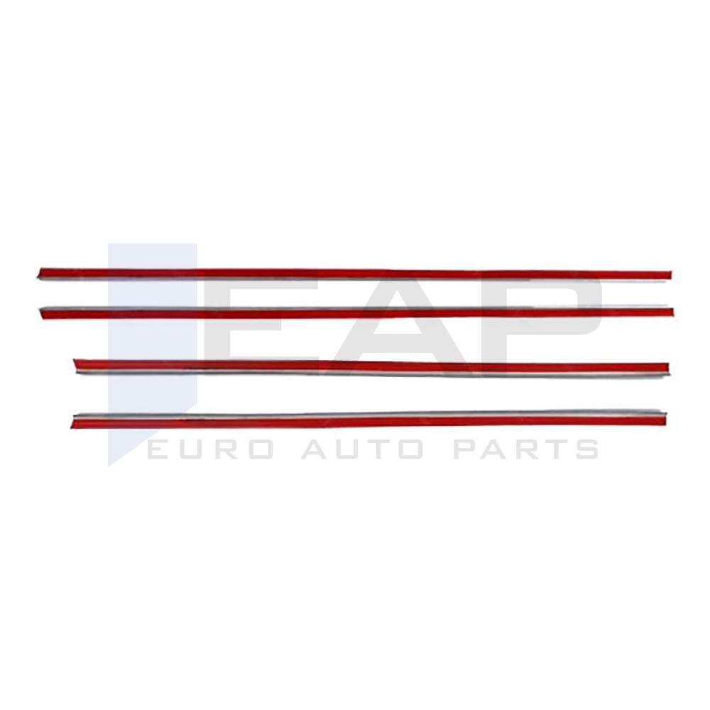 Window Frame Garnish - 4 Pcs - Stainless Steel