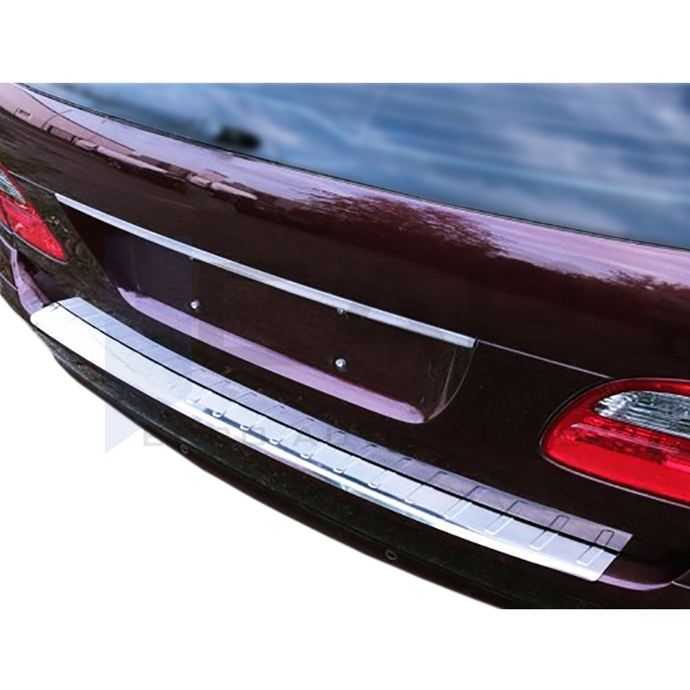 Rear Bumper Protector - Sw - Stainless Steel