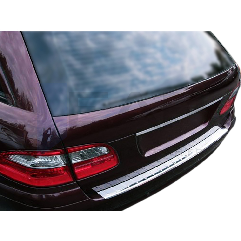 Rear Bumper Protector - Sw - Stainless Steel