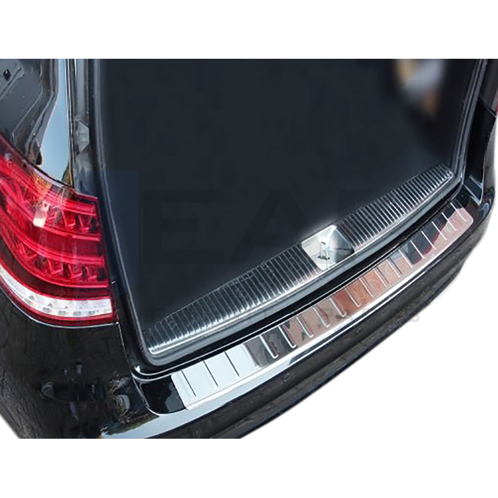 Rear Bumper Protector - Sw - Stainless Steel
