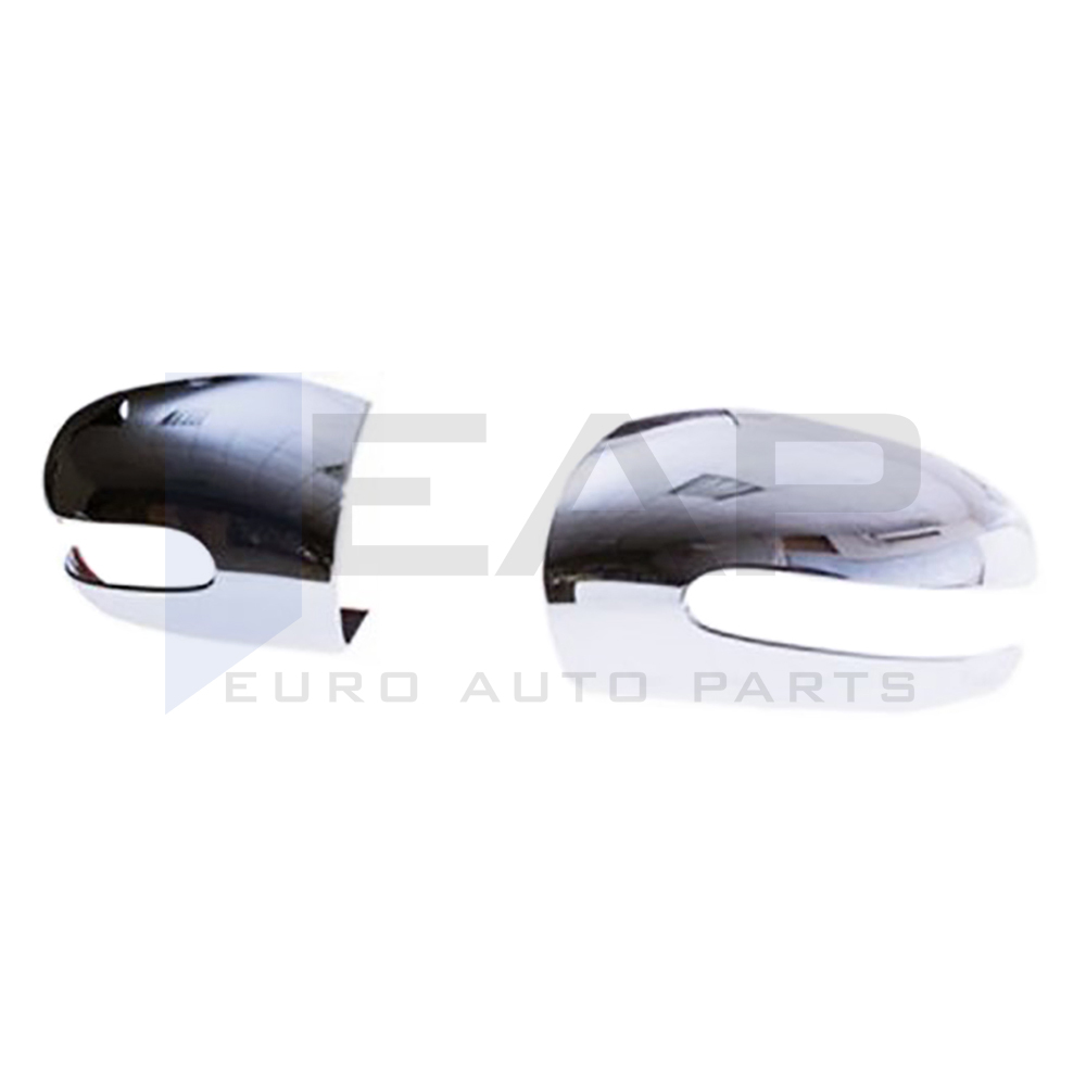 Mirror Cover - 2 Pcs - Stainless Steel