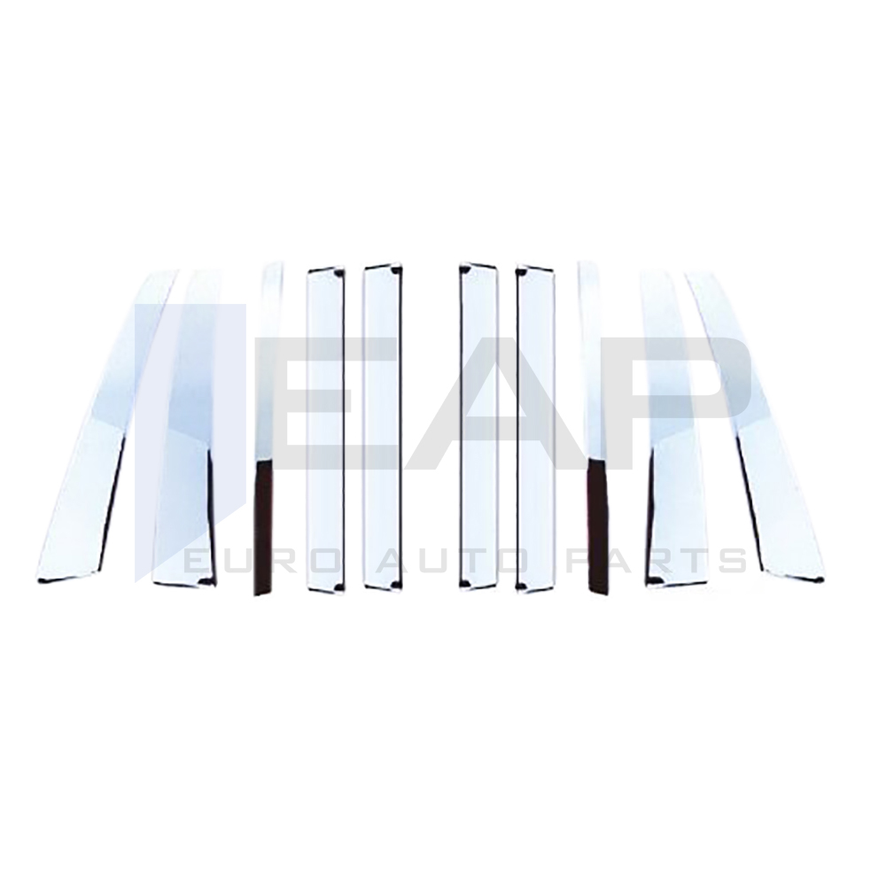 Door Post Set - 10 Pcs - Stainless Steel