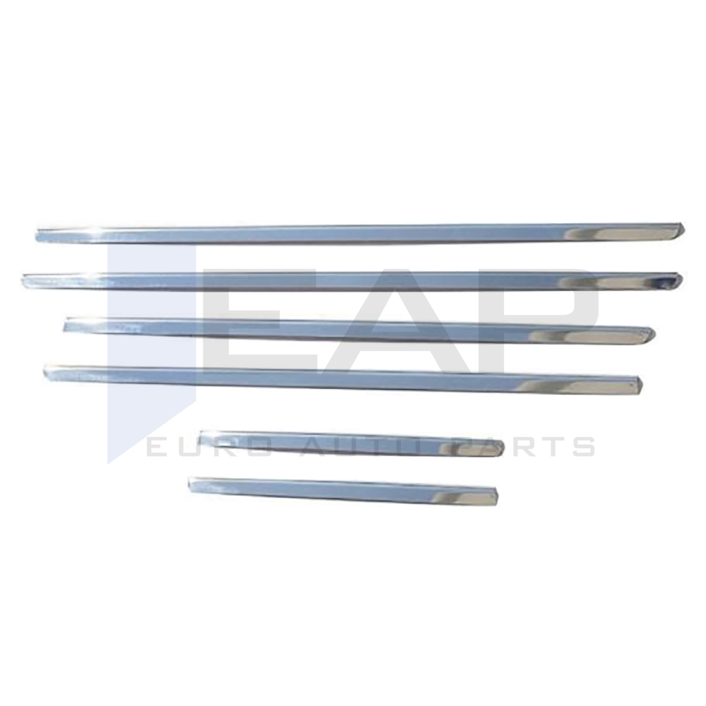 Window Frame Garnish - 6 Pcs - Stainless Steel