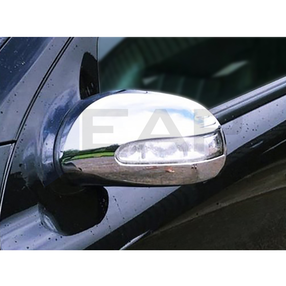 Mirror Cover - 2 Pcs - Stainless Steel