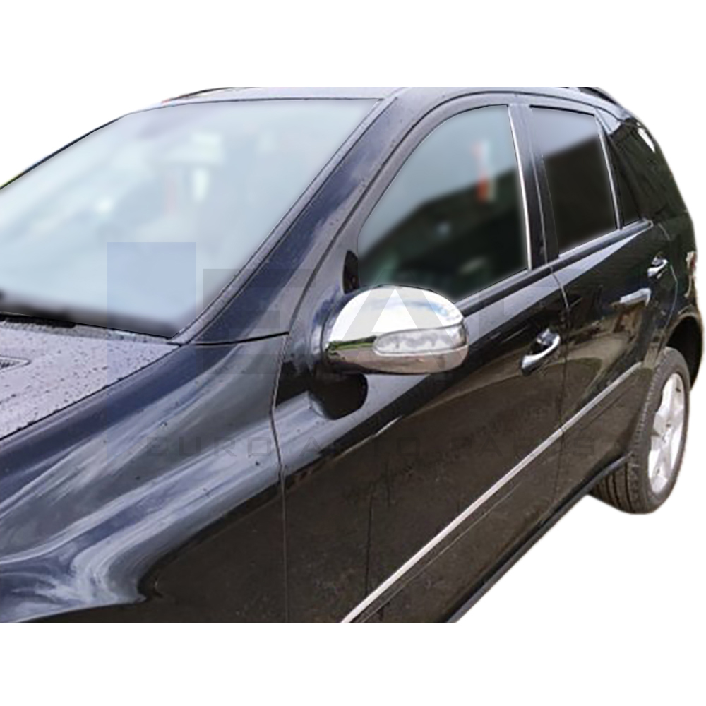 Mirror Cover - 2 Pcs - Stainless Steel