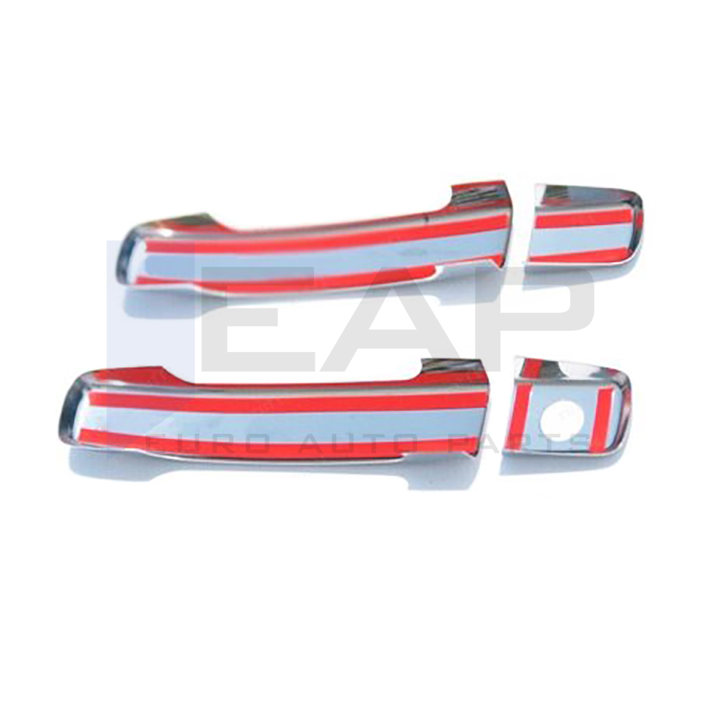 Door Handle Cover - 2 Doors - Stainless Steel