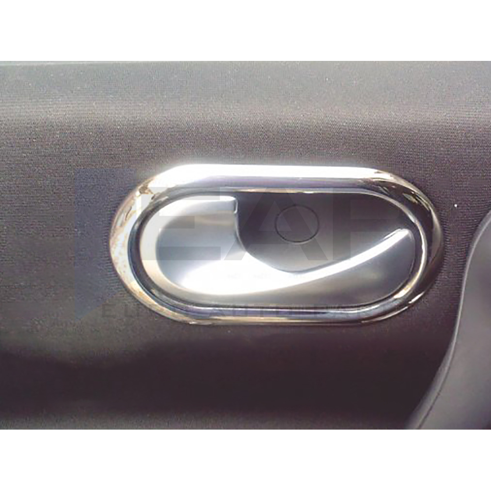 Exterior Door Handle Cup Bowl Cover - 4 Doors - Stainless Steel