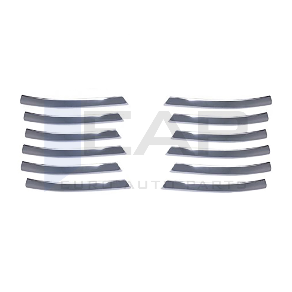Front Grille - 12 Pcs - Stainless Steel