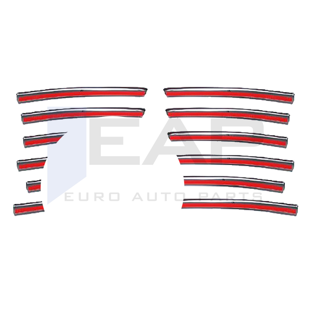 Front Grille - 12 Pcs - Stainless Steel