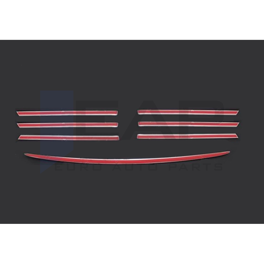 Front Grille - 7 Pcs - Stainless Steel