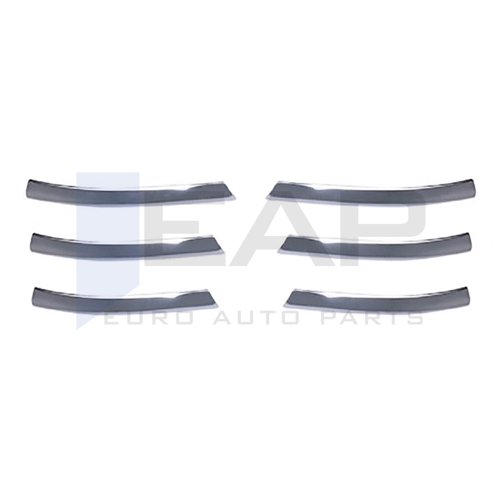 Front Grille - 6 Pcs - Stainless Steel