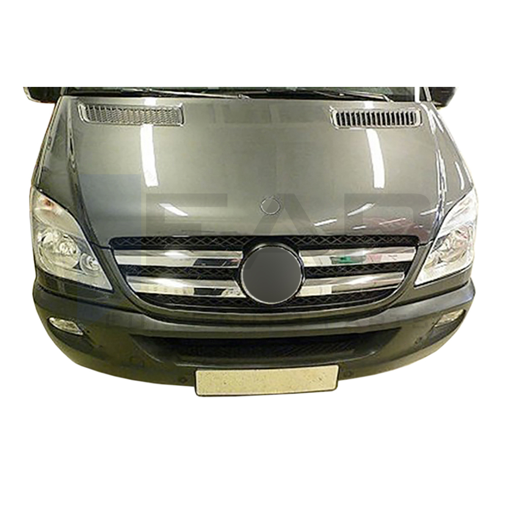 Front Grille - 4 Pcs - Stainless Steel