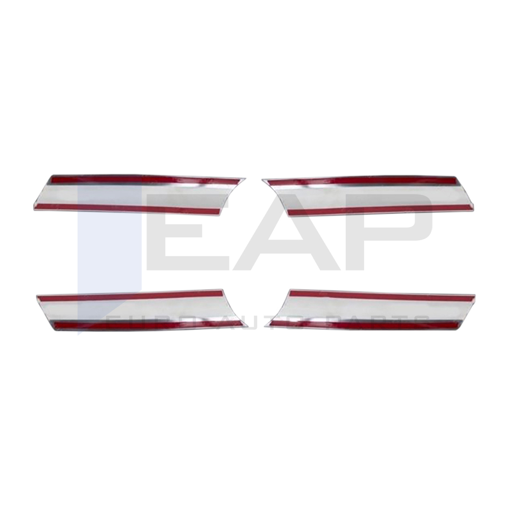 Front Grille - 4 Pcs - Stainless Steel