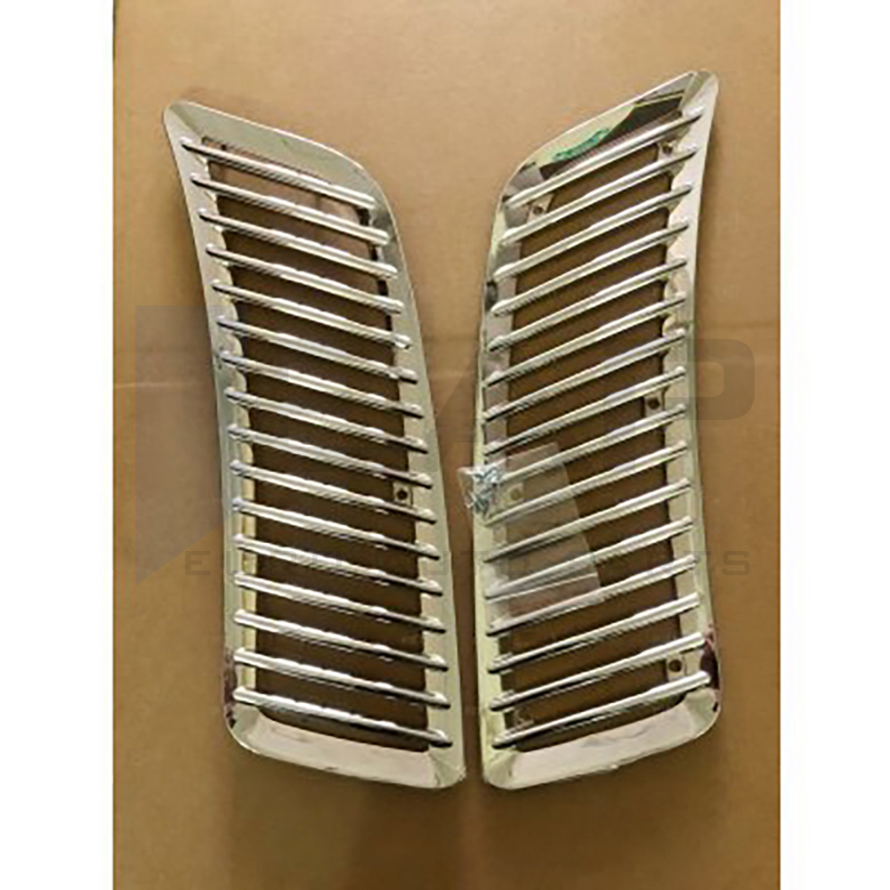 Front Hood Vent Grille - Abs Chrom