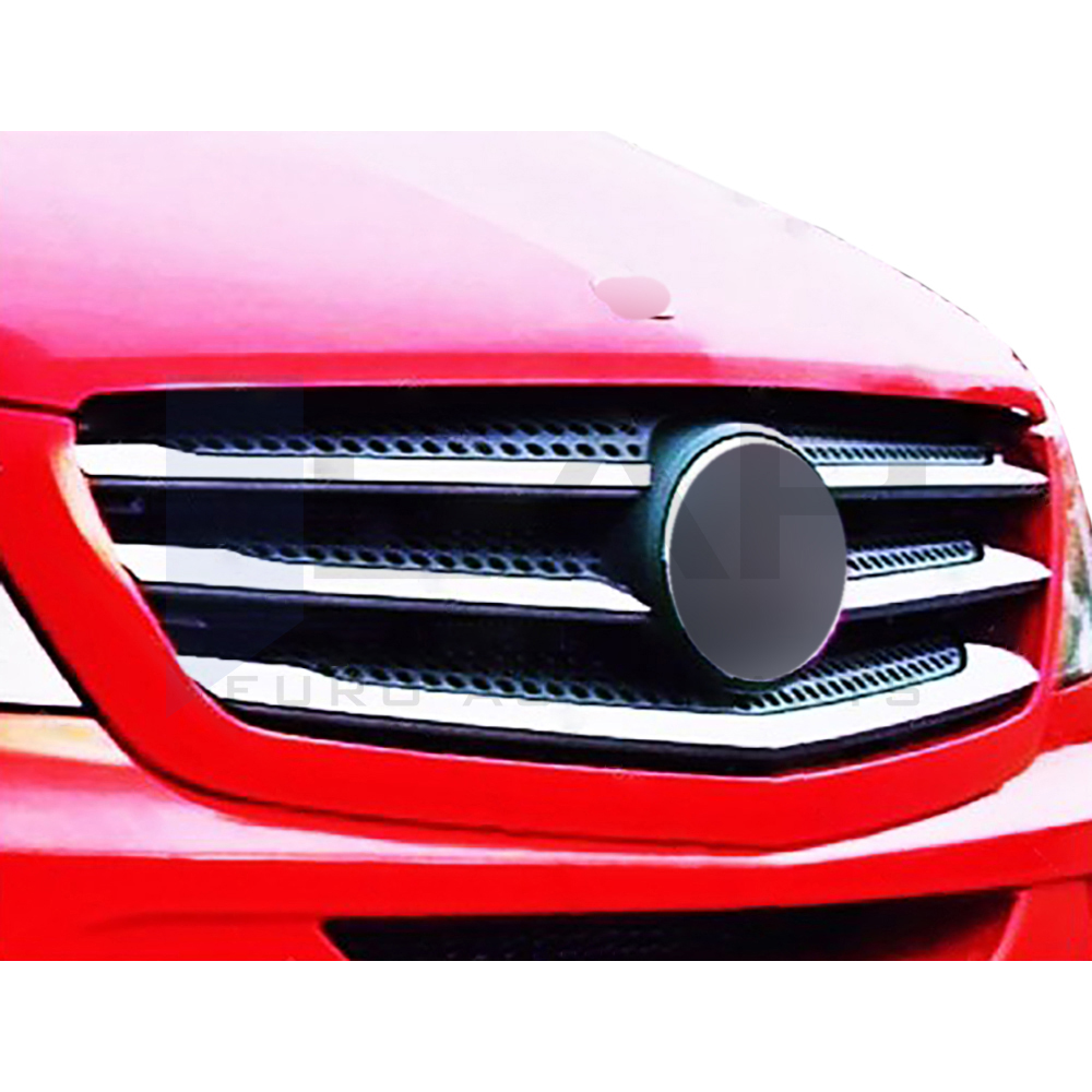 Front Grille - 5 Pcs - Stainless Steel