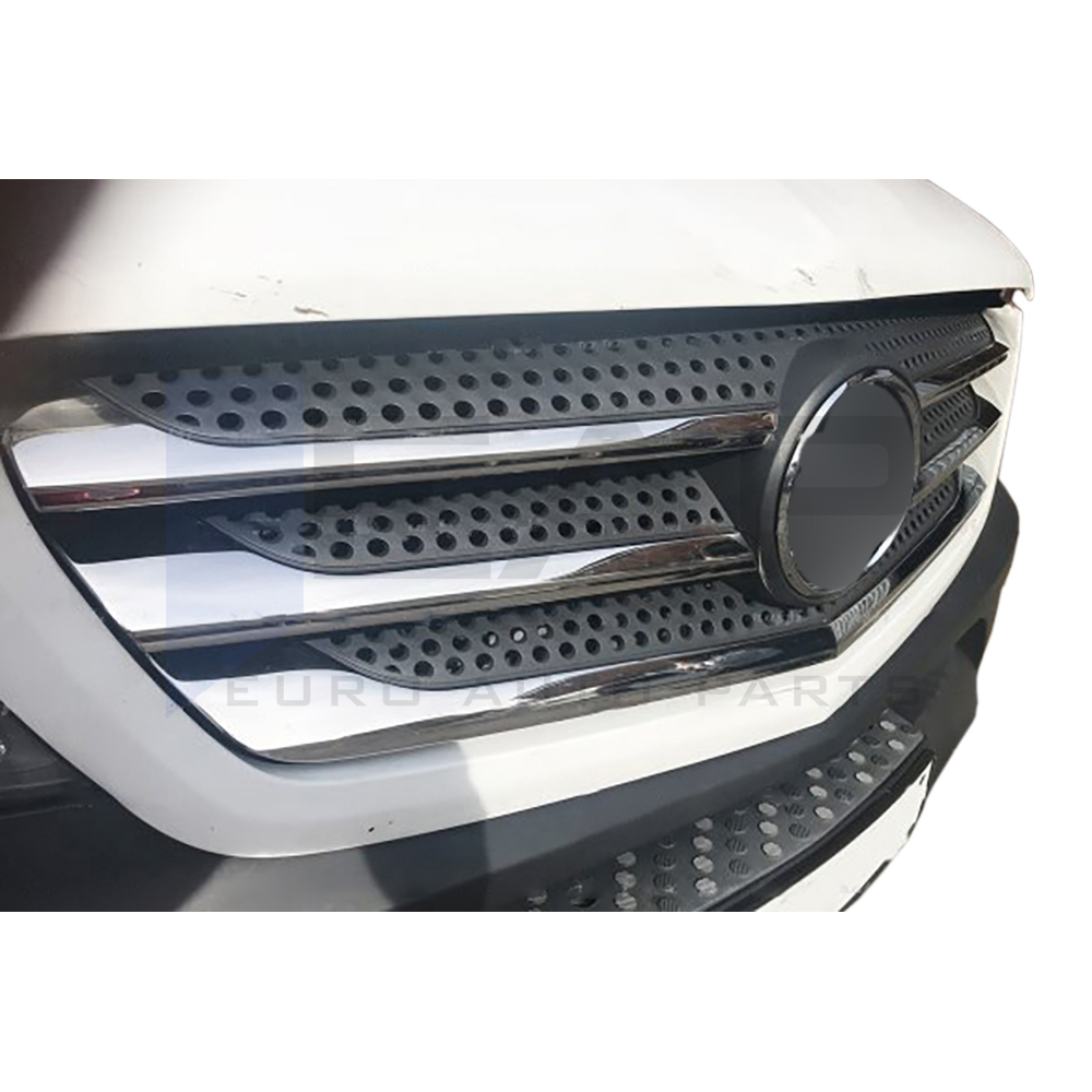 Front Grille - 5 Pcs - Stainless Steel