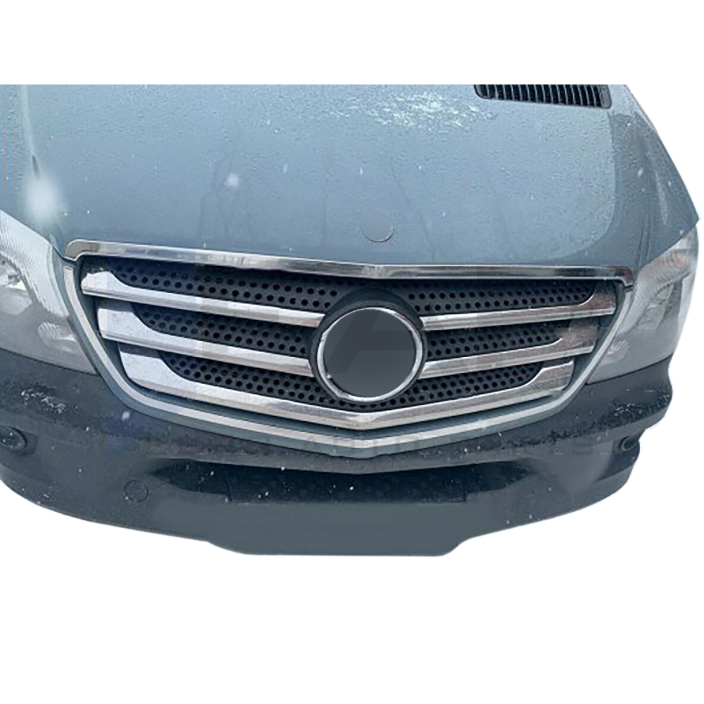Front Grille - 5 Pcs - Stainless Steel
