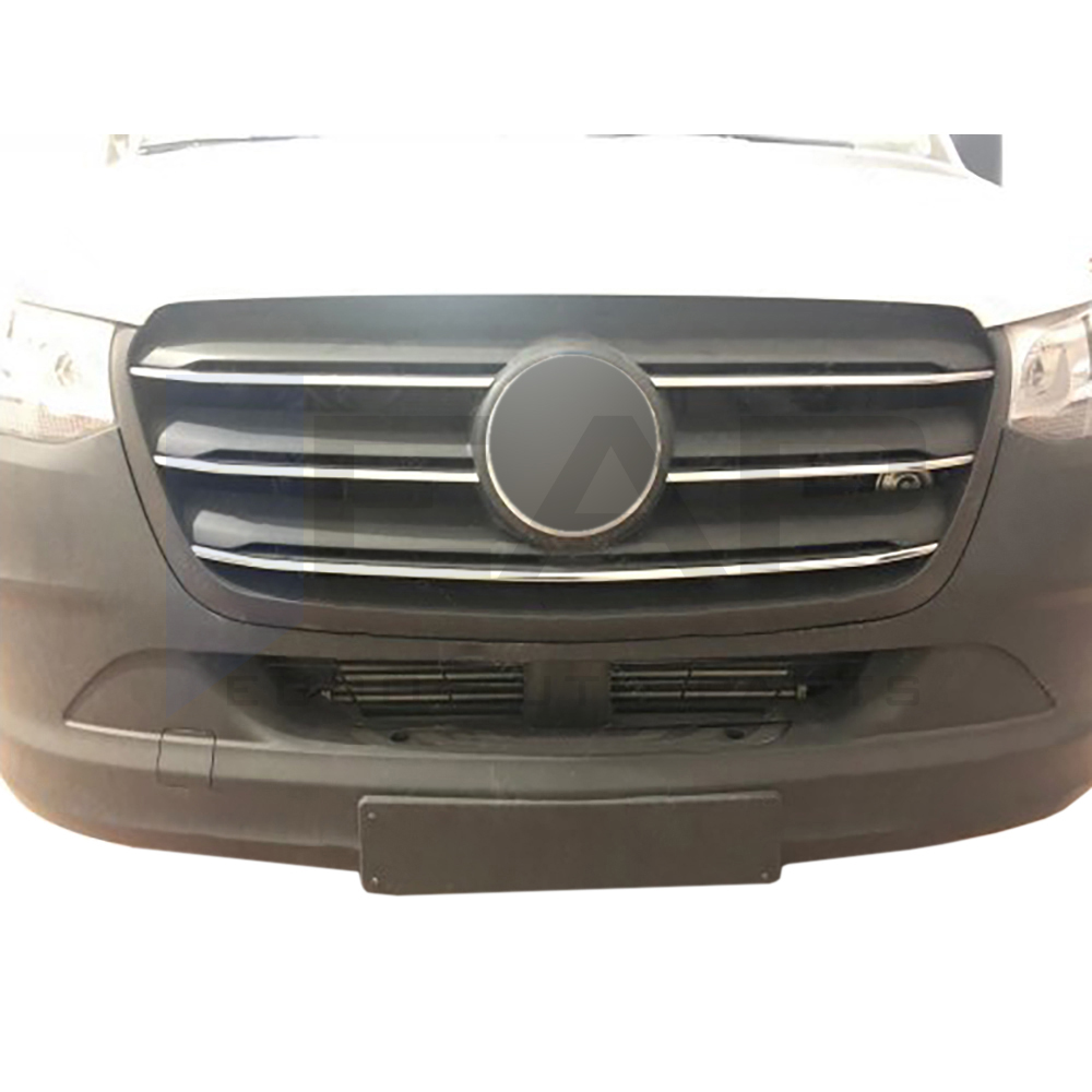 Front Grille - 5 Pcs - Stainless Steel