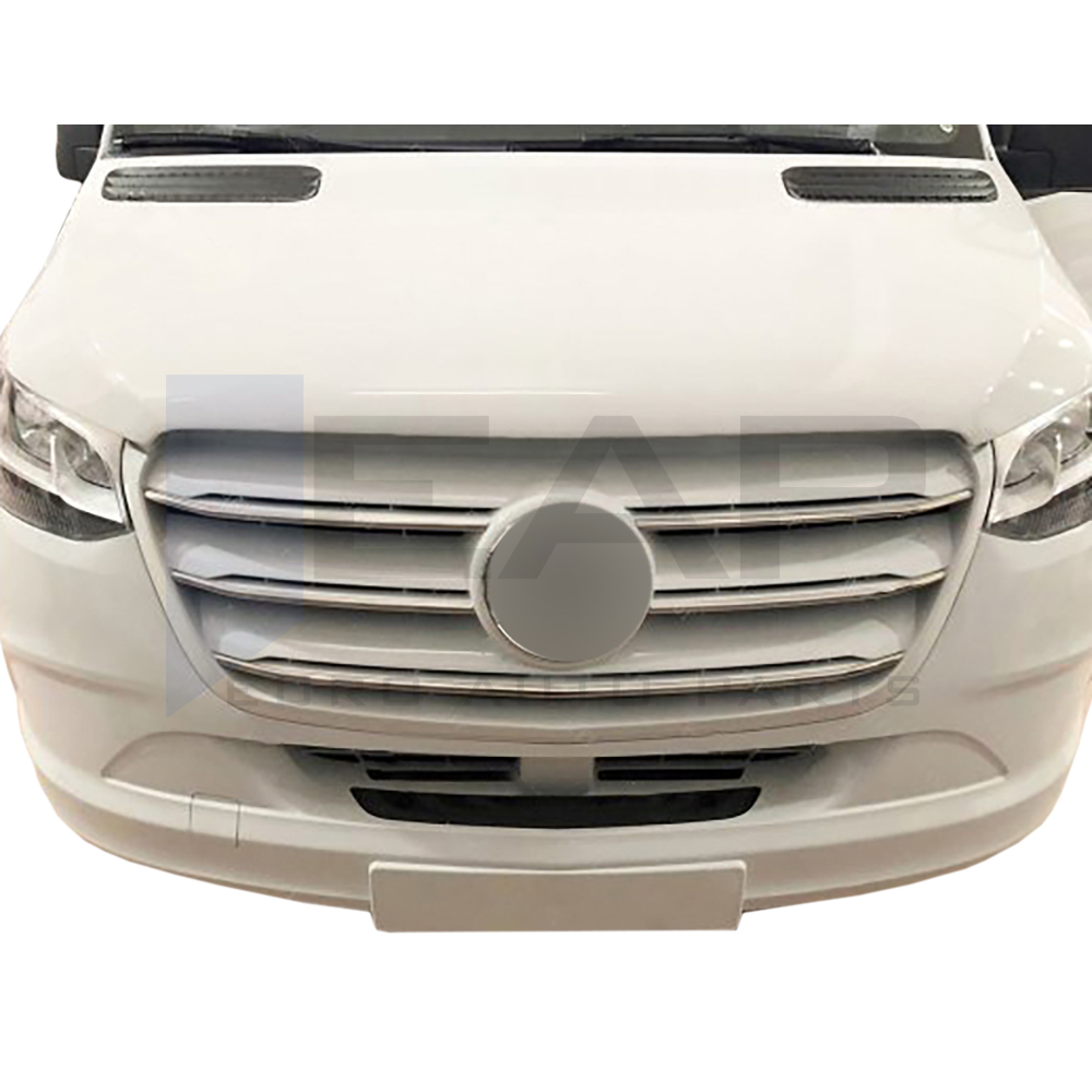 Front Grille - 5 Pcs - Stainless Steel