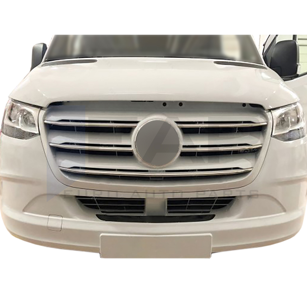 Front Grille - 5 Pcs - Stainless Steel