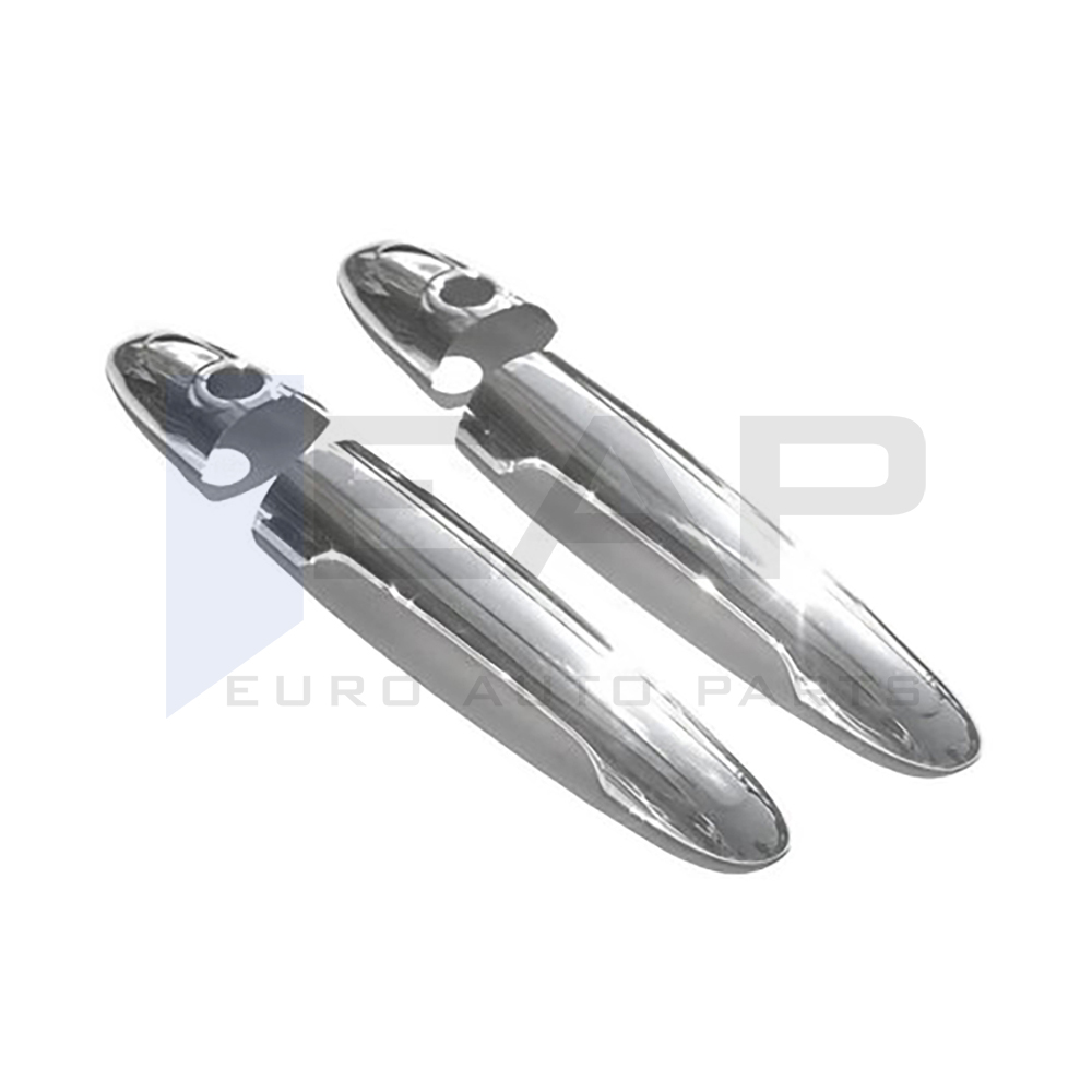 Door Handle Cover - 2 Doors - Stainless Steel