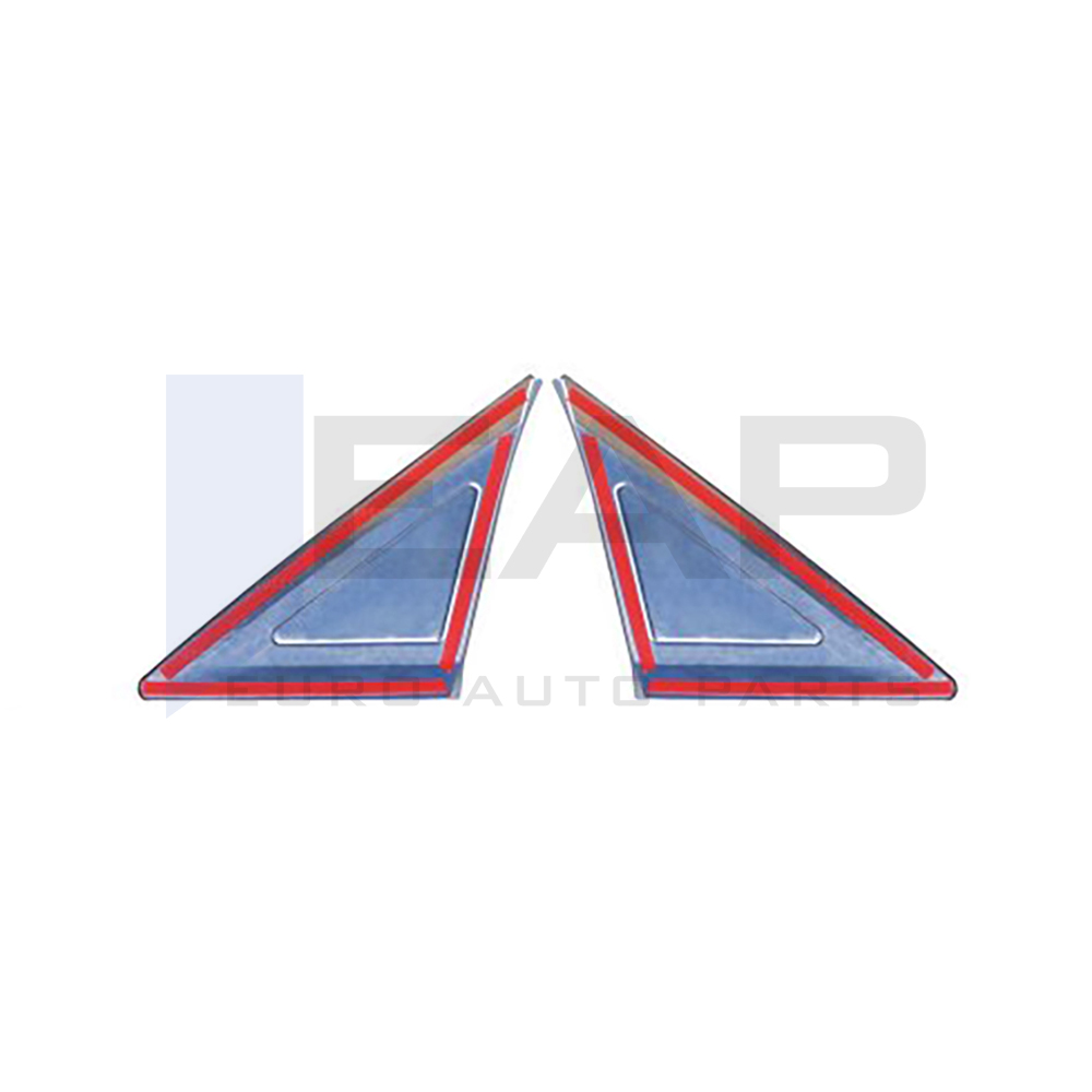 Butterfly Window Placement - 2 Pcs - Stainless Steel