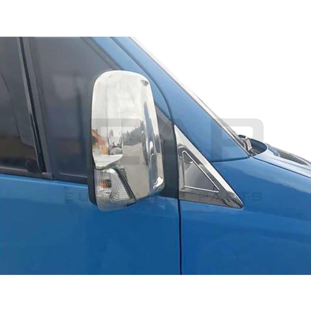 Mirror Cover - 2 Pcs - Stainless Steel