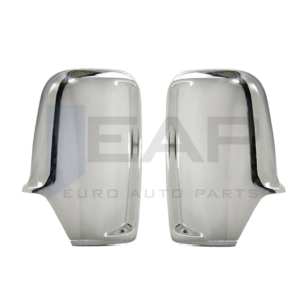 Mirror Cover - 2 Pcs - Stainless Steel
