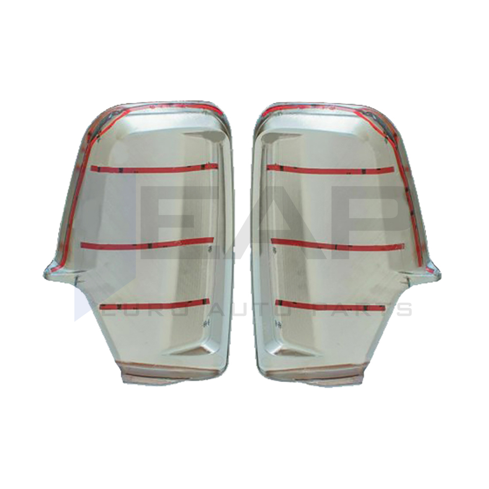 Mirror Cover - 2 Pcs - Stainless Steel