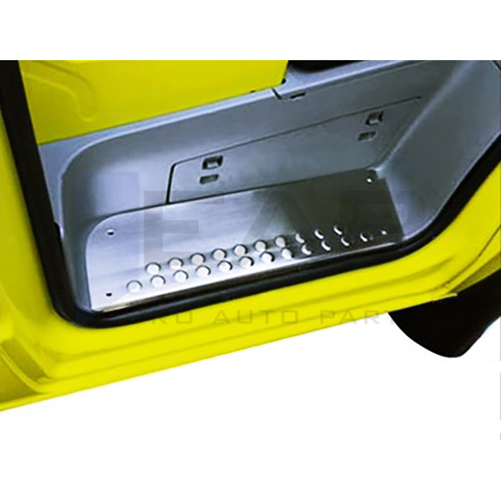 Interior Door Threshold Cover - 2 Doors - Stainless Steel