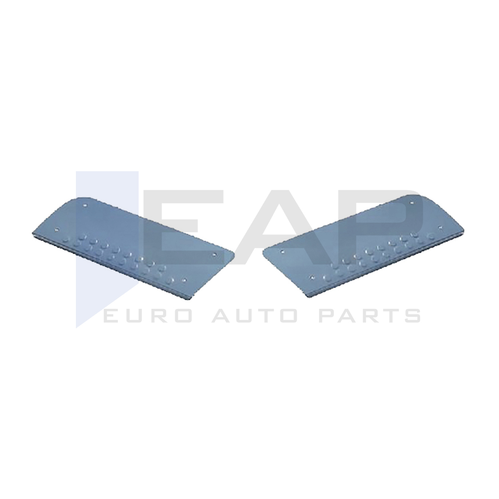 Interior Door Threshold Cover - 2 Doors - Stainless Steel