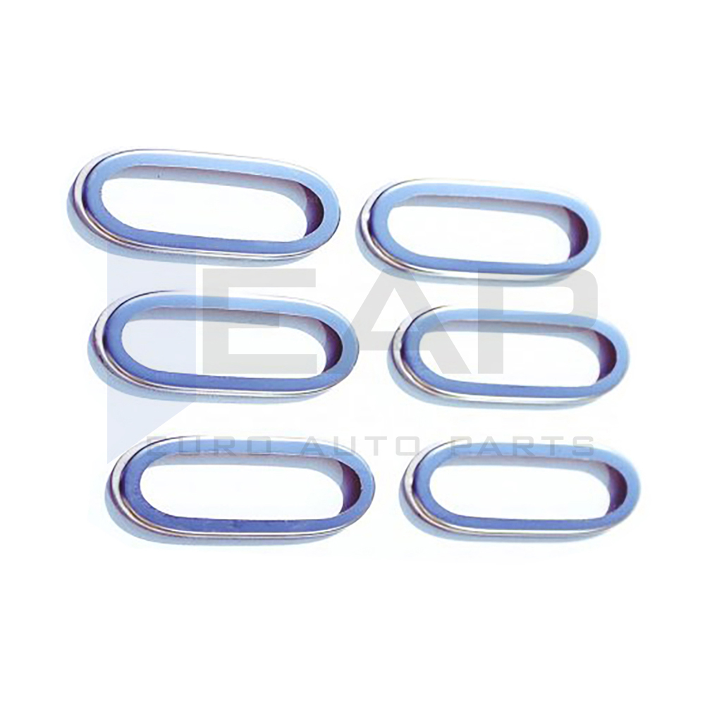 Side Reflector Frame - 6 Pcs - Stainless Steel