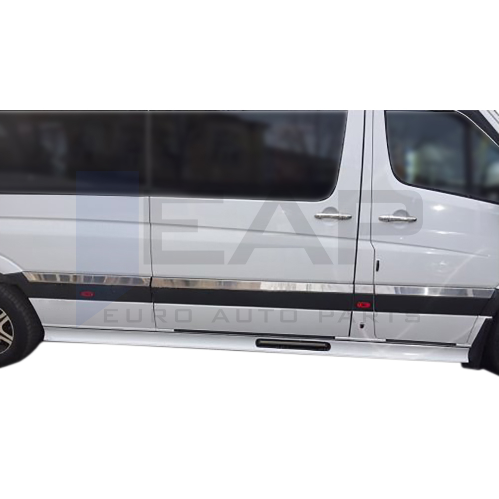 Side Door Trim (Medium Chassis) - 10 Pcs - Stainless Steel