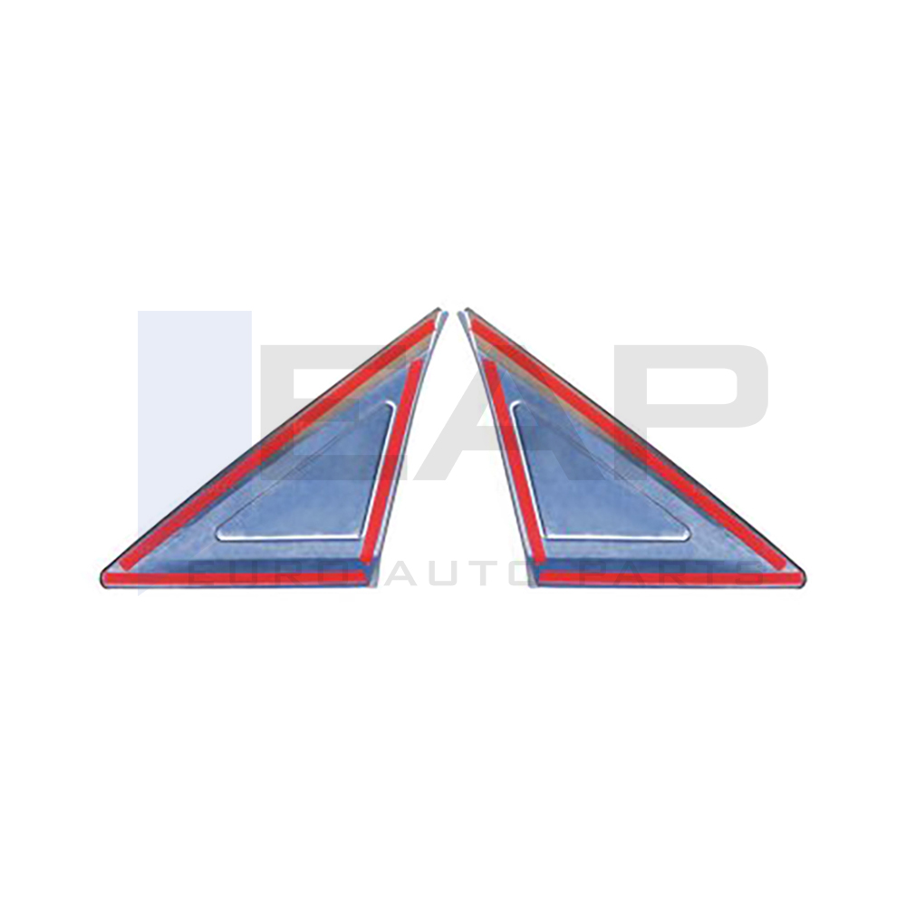 Butterfly Window Placement - 2 Pcs - Stainless Steel