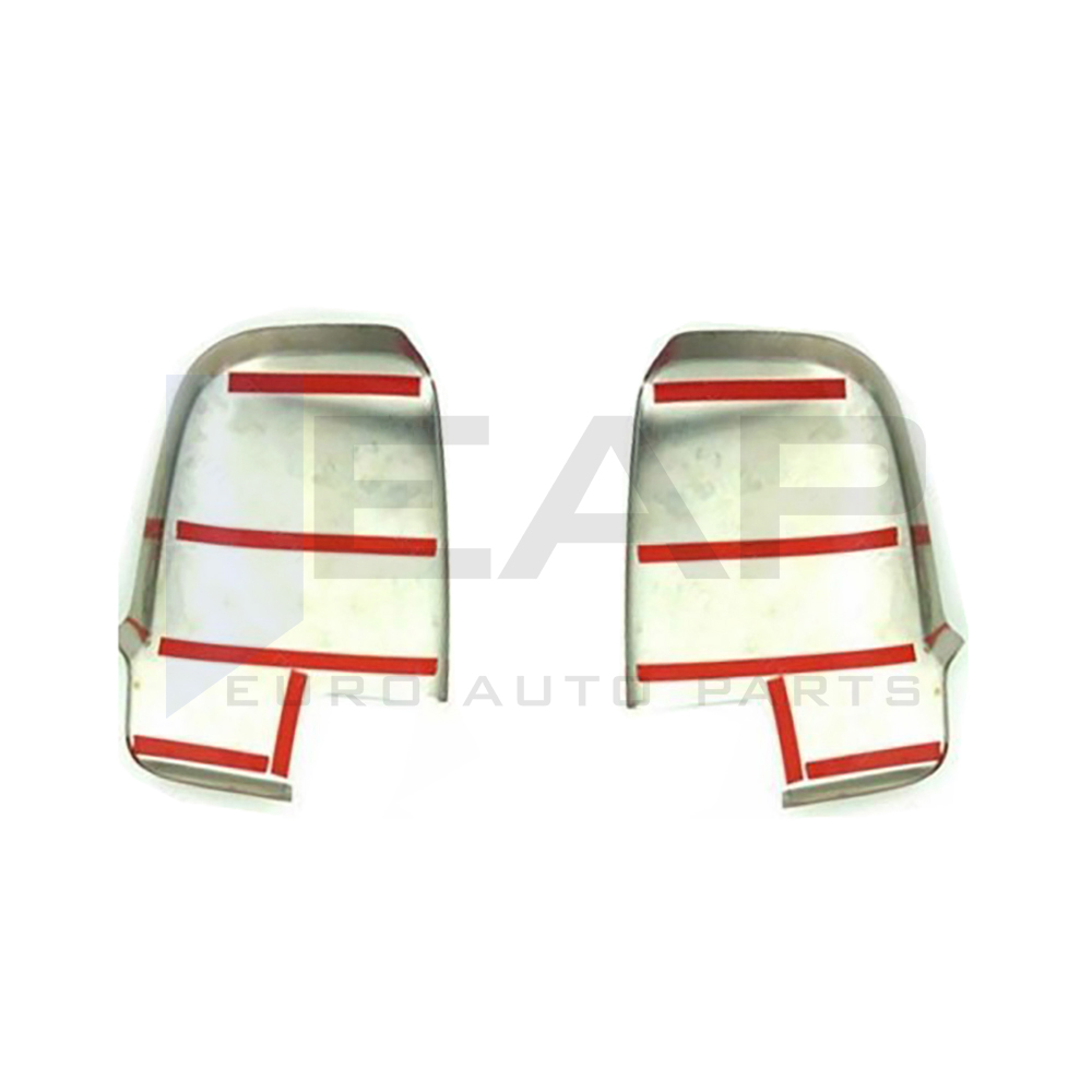 Mirror Cover - 2 Pcs - Stainless Steel